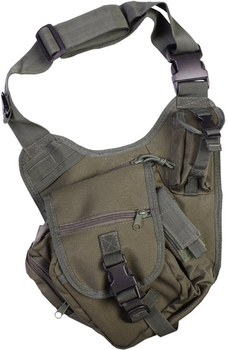 Сумка на плече Kombat Tactical Shoulder Bag 7 л Оливковый (kb-tsb-olgr)