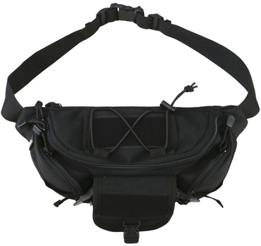 Сумка на пояс Kombat Tactical Waist Bag Черный (kb-twb-blk)