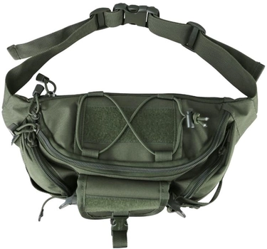 Сумка на пояс Kombat Tactical Waist Bag Оливковий (kb-twb-olgr)