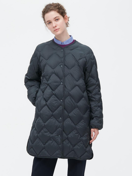 Пуховик зимний женский Uniqlo 5737000 M Темно-зеленый (1159775509)