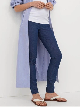 Джегінси для вагітних H&M 0929718_сині.жовт.рядок M Сині (KAY2000001525395)