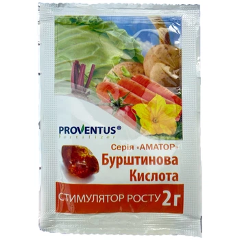 Бурштинова кислота 2 г/2 г