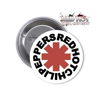 Значок Red Hot Chili Peppers RHCP Красные острые перцы чили #02