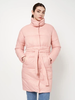 Куртка демисезонная удлиненная женская X-Woyz LS-8931-25 44 Пудровая (XW2000002485094)