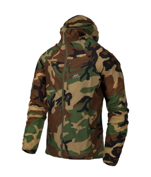 Куртка Tramontane Jacket - Windpack Nylon Helikon-Tex US Woodland XXL Тактическая