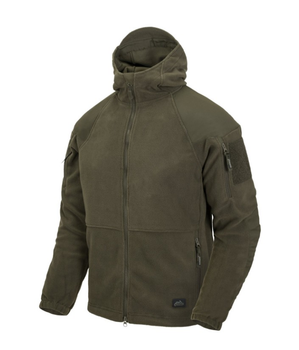 Куртка толстовка флисовая Cumulus Jacket - Heavy Fleece Helikon-Tex Taiga Green S Тактическая мужская