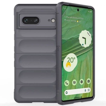 Силіконовий (TPU) чохол Deexe Terra Case для Google Pixel 7 - Dark Grey