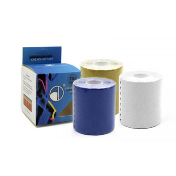 Кинезио тейп в рулоні 7,5 см х 5м (Kinesio tape) еластичний пластир , Колір Фіолетовий