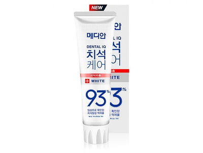 Отбеливающая зубная паста со вкусом мяты Median Toothpaste White 120 г
