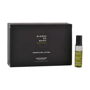 Энергетический лосьон для волос Alfaparf Milano Blends Of Many Energizing Lotion 12 х 10 мл, укрепляющий уход для стимуляции роста и тонуса волос