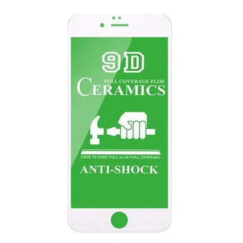 Защитное стекло Ceramic iPhone 6 Plus/6S Plus White