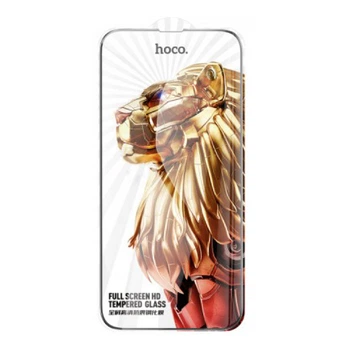 Защитное стекло Hoco Full screen HD tempered glass set for iP14 Plus/13 Pro Max (G9) Black