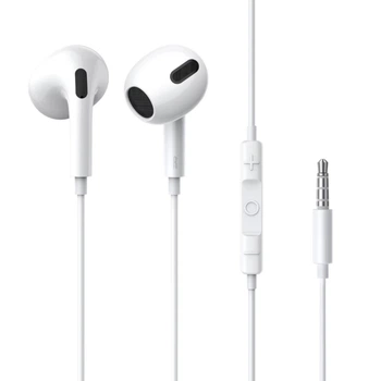 Наушники Baseus Encok 3.5mm lateral in-ear Wired Earphone H17 White