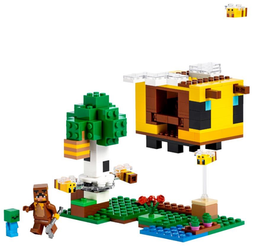 Zestaw klocków LEGO Minecraft Pszczeli ul 254 elementy (21241)