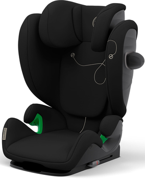 Автокресло Cybex Solution G i-Fix гр.2-3 15-36 кг Moon Black, 4063846310845