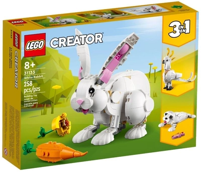 Zestaw klocków Lego Creator Biały Królik 258 elementów (31133)