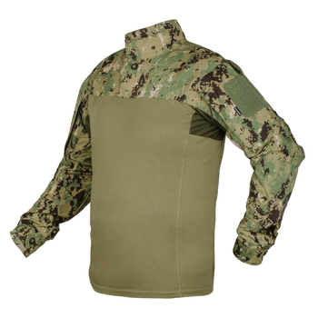 Тактична сорочка Emerson Assault Shirt XXL зелений камуфляж AOR2 2000000101804