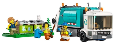 Zestaw klocków LEGO City Ciężarówka recyklingowa 261 element (60386)