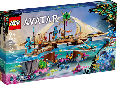Zestaw klocków LEGO Avatar Dom na rafie klanu Metkayina 528 elementów (75578)
