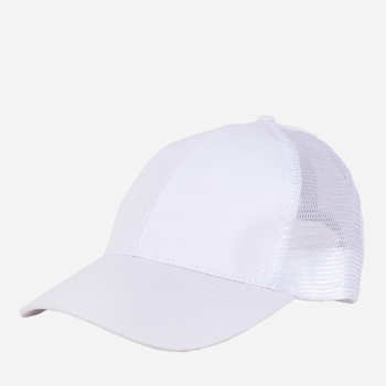 Дитяча бейсболка для хлопчика YO! CZD-0663U 56-60 см Біла (5904921612845)