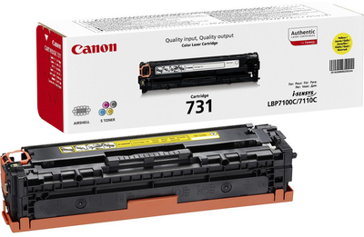 Toner Canon 731 Yellow (6269B002)