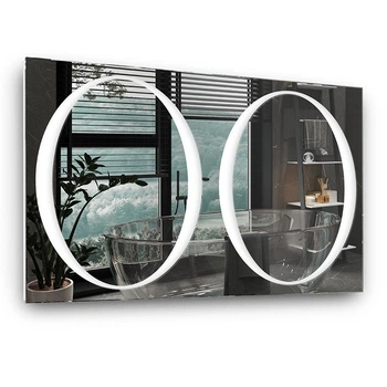Дзеркало з фронтальною підсвіткою StudioGlass LED SERIES SUPERIOR 70 х 140 см