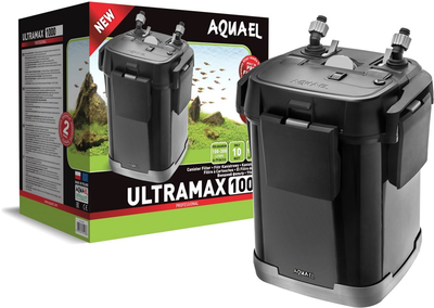 Фільтр зовнішній Aquael ULTRAMAX 1000, 10 Вт для акваріума 100-300 л (5905546314268)