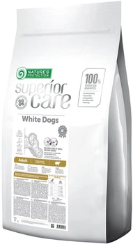 Сухий корм для собак дрібних порід з білою шерстю Nature's Protection Superior Care White Dogs Adult Small з ягням 17 кг (4771317459930)