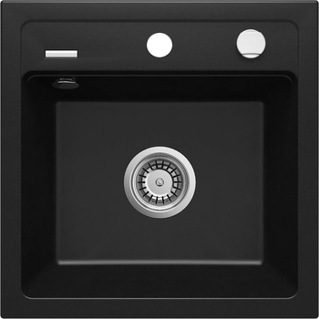 Кухонна мийка граніт DEANTE Zorba 440х440х184 мм (ZQZ_N103)