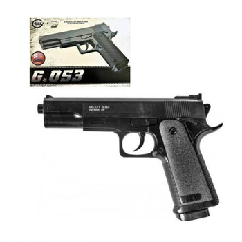 Страйкбольный пистолет Galaxy Beretta G053, пластиковый на пульках MiC G053