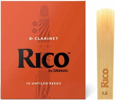 Тростина для кларнету D'Addario Rico - Bb Clarinet #1.5 (1шт) (6174)