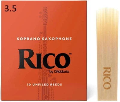 Трость для сопрано саксофона D'Addario Rico - Soprano Sax #3.5 (1шт)