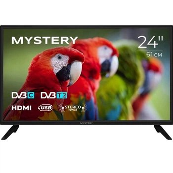 Телевизор TV 24 MYSTERY MTV-2450HT2 1366x768 IPS LED DVB-T2/DVB-T/DVB-C