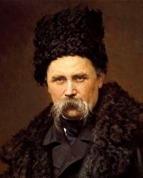 Набір алмазної мозаїки на підрамнику Тарас Шевченко 40x50 см, камені квадратні