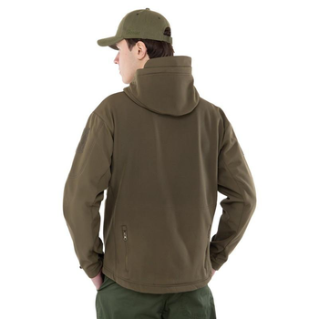 Куртка тактична флісова Zelart Tactical Scout 7491 розмір L (48-50) Olive