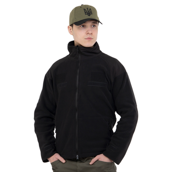 Куртка тактическая флисовая Zelart Tactical Scout 6003 размер 2XL (52-54) Black