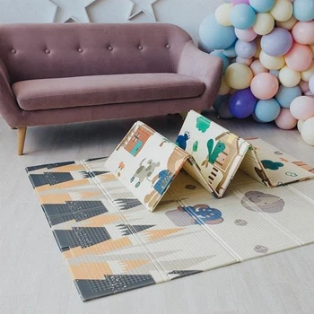Дитячий двосторонній, складний килимок — Прогулянка та Дорожні подорожі POPPET
