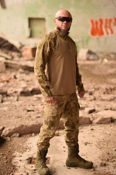 Костюм Ubacs тактичний розмір M (Убакс) військовий ЗСУ костюм штани та бойова сорочка камуфляж армійський