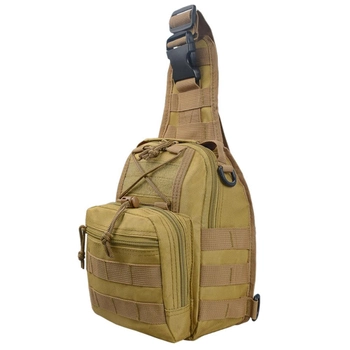 Однолямочная тактическая сумочка military R-413