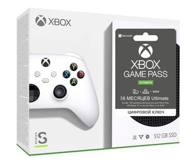 Microsoft Xbox Series S 512Gb + Xbox Game Pass Ultimate (36 месяцев)