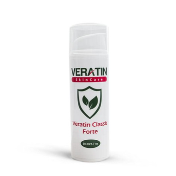 Для загоєння тріщин на шкірі Крем Veratin Classic Forte - 50 мл флакон