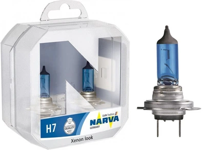 Галогенная автолампа Narva H7 12V Range Power White 48607 комплект