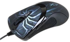 Mysz gamingowa przewodowa A4Tech EVO XGame Laser Oscar X747 Brown Fire A4TMYS29980 brazowa (4711421804639)