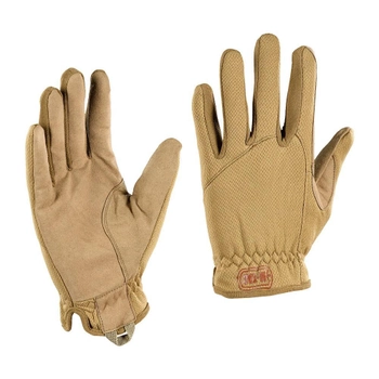Тактичні військові рукавички M-Tac Coyote захисні рукавиці повнопалі Койот зимові L (OPT-6841)