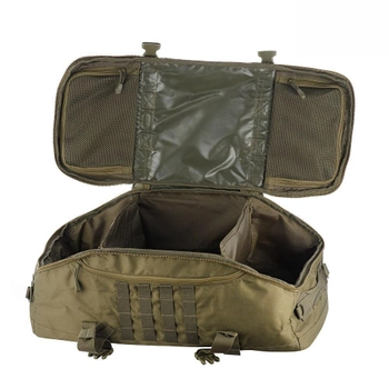 Сумка-рюкзак M-Tac Green 55 літрів, тактична сумка, військовий рюкзак олива M-Tac, сумка-рюкзак (OPT-39331)