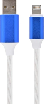 Кабель Cablexpert с подсветкой USB 2.0 (CC-USB-8PLED-1M)