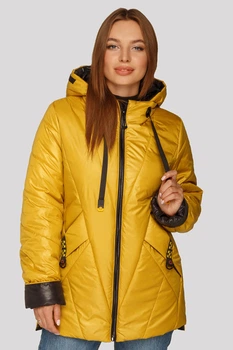 Куртка Miorichi Диана 54 Горчичный (01104-yellow54)