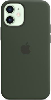 Панель Apple MagSafe Silicone Case для Apple iPhone 12 mini Cypress Green (MHKR3)