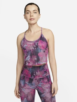 Спортивная майка для бега женская Nike One Tank DV9866-665 XS Разноцветная (196153784253)