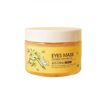 Круглі патчі для шкіри навколо очей Laikou Golden Osmanthus Eye Mask, з екстрактом золотого османтусу, 80 шт